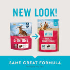 VetIQ 8-in-One Multifunctional Supplement for Dogs, Supports Hip & Joint, Urinary Tract, Immune System, Skin Health and Heart Health, Soft Chews, Made in The USA, 60 Count (Pack of 2)