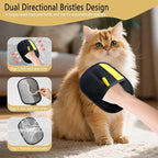 2 Pcs Electrostatic Pet Hair Removal Glove, 2025 Newly Magic Brush Pet Hair Remover for Dogs & Cats, Reusable Animal Fur Grooming Tool for Cleaning Hair on Furniture, Couch, Car Seats, Carpet