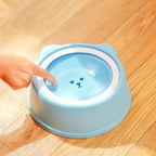 Stop Messy Floors! Yaruiguang Anti-Splash Dog Bowl - No-Spill Water Bowl for Drippy Dogs and Cats, Non-Tip Design for Dry Chin and Clean Floors