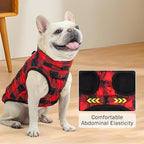 SCENEREAL Dog Winter Coat - Warm Jacket with Built-in Harness for Small to Medium Dogs, Waterproof, Fleece Puffer Vest, Windproof, Snow Clothes