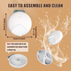 Automatic Cat Feeder Wet Food, 4 Meal Cordless Automatic Pet Feeder, Pet Fresh Food Refrigerated Container with 2 Ice Packs, Wet Foods Auto Feeder with Kitty Puppy Cat Dog Food Bowl