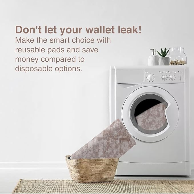 PUPIBOO Washable Pee Pads for Dogs and Cats - Super Absorbent Reusable Puppy Training Pads - 100% Waterproof, Leak-Proof & Non-Slip Whelping Pads for Pet Housebreaking