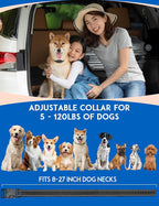 PaiPaitek Vibrating Dog Collar No Shock, 3300ft Range Dog Beep Collar with Remote, IPX7 Waterproof Rechargeable No Shock Training Collar for 5-120 lbs All Breeds - No Prongs