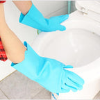 Pet Grooming Gloves，Heat-Resistant Silicone Gloves with High-Density Teeth for Enhanced Massaging and Bathing of Dogs and Cats (Blue, 2 Pair)