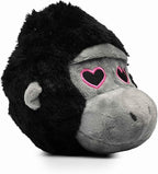 Flourish Pets 2 in 1 Multi-Layer Chew Toy for Active Dogs | Non-Toxic BPA Free Double Stitched Soft Fabric Exterior Dog Toys | Long-Lasting Dog Plush Toys –Love Gorilla 3.5"