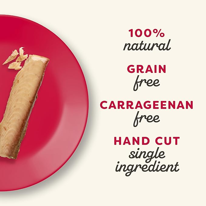 Applaws Holiday Natural Cat Treats, Grain-Free, Single Ingredient, Whole Protein Fillet, Healthy Snacks with No Artificial Additives or Fillers (12 x 1.06 oz Whole Chicken, Tuna & Salmon Loins)