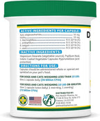 NEPHROMAX™ Synbiotic Capsules for Kidney Support for Dogs & Cats (120 Small Capsules) - Advanced Next-Generation Enteric detoxifying Proprietary Blend of Pre & Probiotics for Kidney Function,U.S.A
