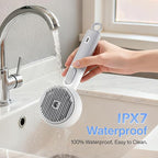 Pet Steam Brush, 3-in-1 Spray Grooming Brush USB Rechargeable, IPX7 Waterproof Deshedding Comb with Self-Cleaning & 2 Speeds for Cats and Dogs with Long Short Hair Cat Brush