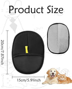 2PCS Pet Hair Removal Glove for Dogs & Cats, Magic Brush Gloves for Furniture & Clothing, Electrostatic Gloves for Pet Hair, Durable & Pet-Safe Design