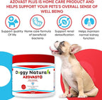 Azovast Plus Kidney Health Supplement for Dogs & Cats, Oral Powder (12 Oz) - (240 Doses/ 2 Jar) NO Refrigeration Required - Help Support Kidney Function & Manage Renal Toxins(U.S.A)(12 Oz (2 Pack))