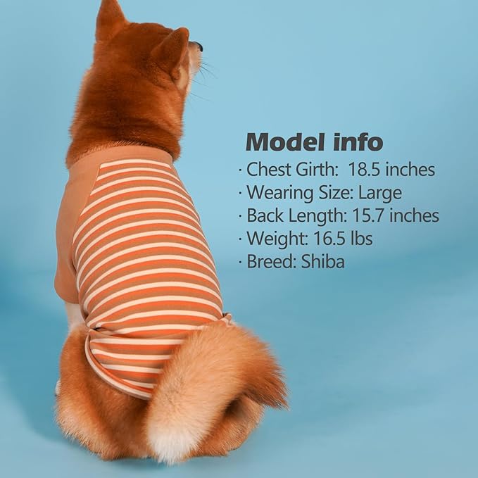 KYEESE 2Pack Dog Sweater Soft Cat Clothes Pullover Pet Coat Stretchy Cat Sweaters Pet Fleece Sweater with Sleeves Comfy Dogs Sweatshirt Lightweight Dog Sweaters for Small Dogs Male for Cold Weather