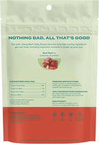 Jinx Beef Bites, Soft Jerky Dog Treats, Bite-Sized Snack, Low-Calorie and Packed with Flavor, Slow-Smoked Real Beef & Liver, No Fillers, 5oz (Pack of 2)