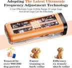 2 Pack Dog Bark Deterrent Devices Rechargeable Anti-Barking Device for Dogs 50ft Long Range Ultrasonic Correct Your Dog's Bad Behavior at The Push of aButton Better Than Shock Collars