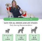 Pet Vet Allergy Relief Chews for Dogs (Beef Liver) – Itchy Skin Relief for Dog Allergies – Skin Irritation Treatment, Allergy Chews, Pet Probiotics – Dog Health