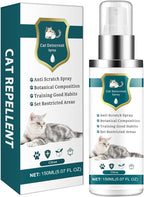 Advanced Cat Deterrent Spray, Natural Formula Cat Repellent Indoor and Outdoor, Strengthened Cat Scratch Deterrent for Furniture, Sofas, Rugs, Curtain Protection, Stop Cats from Urinating(Circus)