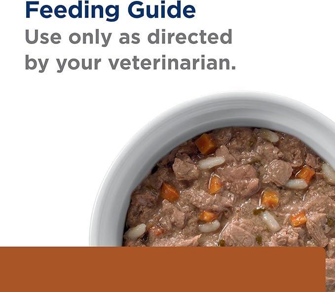 Hill's Prescription Diet k/d Kidney Care Stew Variety Pack Canned Cat Food, 2.9 oz., Count of 24