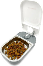 Cat Mate Stainless Steel Bowl Inserts x 2 for Cat Mate C100 and C200 Automatic Feeders (Feeder Not Included)