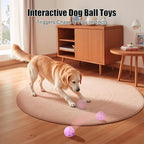 Interactive Dog Ball, Smart Dog Toy for Medium and Large Dogs, Automatic Moving, Rotating & Bouncing, E-TPU Material, IP54 Waterproof, Motion-Activated Dog Stimulation Toy to Keep Them Busy