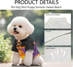 Halloween Dog Shirt Dog Clothes for Medium Dogs Boy Girl Cat Clothes Soft Puppy Outfit Adorable Pet T-Shirts Kitten Costume Apparel Breathable Summer Female Male Puppy Shirts