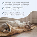 Bark & Whiskers, Probiotics + Enzymes 3.59 oz, Non GMO, Gluten Free, Soy Free, Dr. Mercola