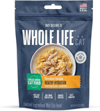 Whole Life Cat Freeze Dried Cat Food - Human-Grade Wet Food Toppers & Complement, Natural Broth, Hydrating Snacks, Lickable Treats, Just Add Water – Shredded Chicken, 3 Oz