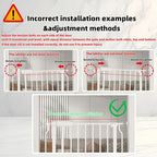 TSAYAWA Extra Wide Baby Gate with Door,38.5-43.3 Inch Walk Through Large Long Child Gates for Stair Doorway - Indoor TSAYAWA Outdoor Safty Gate for Toddler Pet Dog Doggie White
