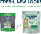 Shameless Pets Crunchy Cat Treats - Catnip Treats for Cats with Digestive Support, Natural Ingredients Kitten Treats with Real Chicken, Healthy Flavored Feline Snacks - Catnip N Chill, 3-Pk