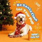 Dog Toys for Aggressive Chewers: Gift Box with 3 Pack Dog Chew Toys, Indestructible Dog Toy for Large Dogs Birthday, Chew Toys for Dogs, Bacon Flavor, Tough Dog Toys to Keep Them Busy