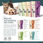 Chillin' Out Hemp Dog Chews with Chamomile & L-Tryptophan – Stress Relief, Calming & Relaxation for Dogs – Helps with Anxiety & Stressful Situations – 40 Count