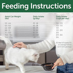 Nature's Protection Superior Care White Cats Grain Free Dry Cat Food with Herring, Adult All Breeds Light Coated Cats, No Tear Stains, No Hairball 3.3 lb