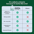 Sunny & Honey Pet Stain & Odor Miracle - 1 Gallon (128 Fl Oz), Spring Mint Scent - Carpet Shampoo, Cat Pee Enzyme Cleaner & Carpet Spot Remover for Upholstery & Mattress