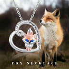 Black Cat/Fox/Owl/Panda/Butterfly/Cat/Dog Paw Print/Mushroom for Women Sterling Silver Animal Pendant Necklace Jewelry Christmas Birthday Gifts for Couples Sisters