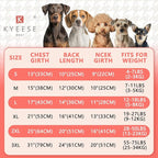 KYEESE 2Pack Dog T-Shirts Waffle, Stretchy T-Shirts, Lightweight Tank Top, Sleeveless Vest, Breathable, XX-Large, Purple + Grey