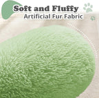 JOLLYVOGUE Dog & Cat Bed, Calming Anti-Anxiety Pet Bed for Small Dogs, Fluffy Donut Cushion for Small and Medium Pets (20")