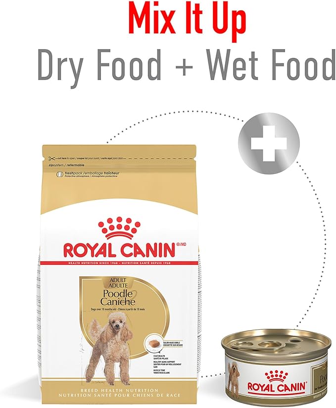 Royal Canin Poodle Adult Breed Specific Dry Dog Food, 2.5 lb bag
