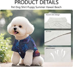 Dog Halloween Shirts for Medium Dog Girls Boys Puppy Ghost Shirt Spring Summer Button Up Pet Outfit Fashion Cat Clothes Lightweight Puppy Holiday Apparel for Yorkie Poodle Shih Tzu Dachshund