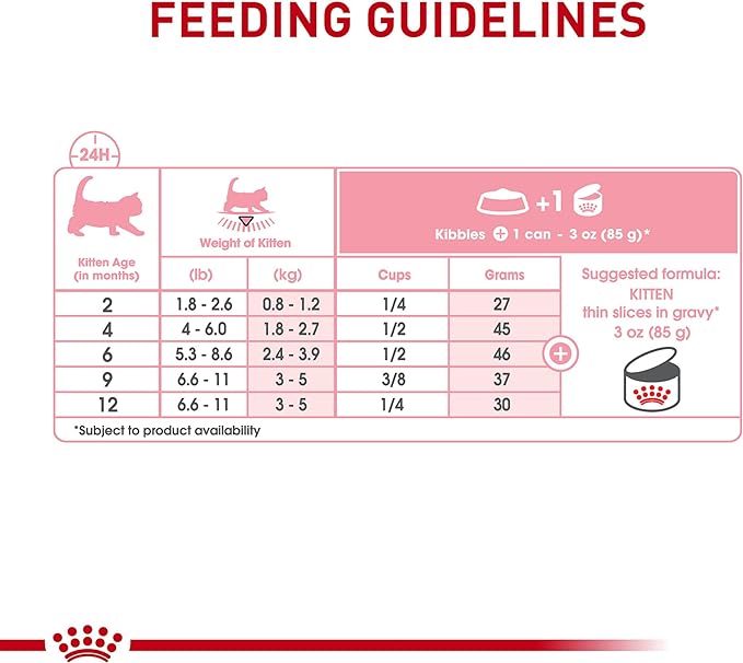 Royal Canin Feline Health Nutrition Kitten Thin Slices in Gravy Cat Food, 3 oz (Pack of 24)