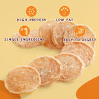 Jungle Calling Dog Treats - Single Ingredient Chicken Chips, Crunchy Jerky Training Treats for Dogs, 6 oz