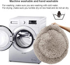 Cat Beds for Indoor Cats,24 Inch Dog Bed for Small Melium Large Dogs, Washable-Round Pet Bed for Puppy and Kitten with Slip-Resistant Bottom