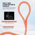 Lynxking Dog Leash Slip Lead Reflective Breathable Rope Comfortable Strong No Pull Slip On Pet Training Lead for Dogs