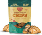 Gaines Family Farmstead Sweet Potato Chips for Dogs - 8 oz Single-Ingredient, All-Natural Dog Treats, Grain-Free & High in Fiber, Made in USA, Crunchy Training Treats