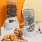 Pet Water Dispenser Station for Large Dogs and Cats,3 Gallon/11L Gravity Automatic Feeder, Cat Dog Water Fountain, Dog Water Bowl Dispenser,Large Breed Dog Drinking Fountain