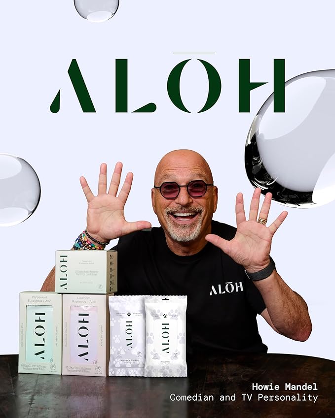 ALŌH Hypoallergenic | All-Natural | Multi-Purpose Pet Wipes, Unscented 50ct Wipes