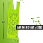 100% Certified Home Compostable Dog Poop Bags with Handles - 10% to Charity - ASTM D6400 & EN 13432 Compliant - 240 x Plant Based Compostable Poop Bags (20 Rolls)