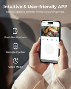 IMILAB C21 2.5K Security Camera Indoor, Room Camera for Bedroom 360° View, Pet Cam w/Phone App & Speaker, Indoor Cam for Dog/Kid/Baby/Elderly, Night Vision, Plug-in, 2.4GHz WiFi, Local/Cloud Storage