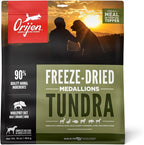 ORIJEN Grain Free High Protein Freeze Dried Dog Food & Topper Tundra Recipe 16oz Bag