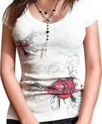 Women Y2K Graphic T-Shirts Summer Short Sleeve Punk Gothic Tee Tops Vintage 90s Aesthetic Emo Clothes Streetwear