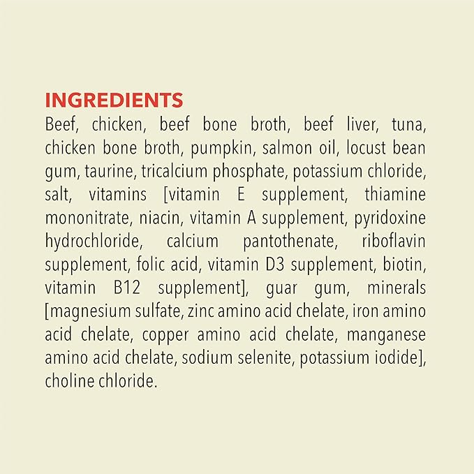 ACANA Premium Pate Wet Cat Food in Bone Broth Beef Chicken + Tuna Recipe 5.5oz Cans (12 count)