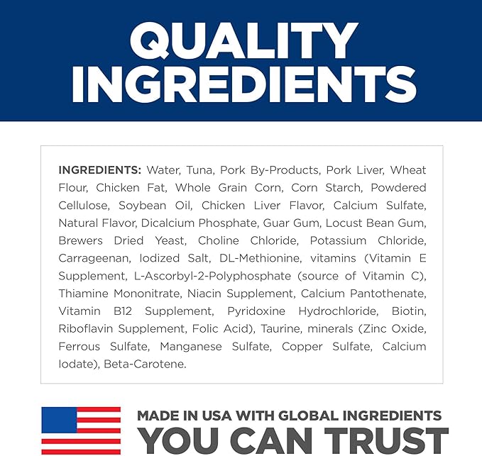 Hill's Science Diet Adult 1-6, Adult 1-6 Premium Nutrition, Wet Cat Food, Ocean Fish Minced, 2.9 oz Can, Case of 24