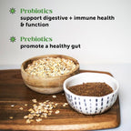 Digestive Probiotic Powder Supplement for Cats - Digestive Support + Gut Health, Probiotic for Cats, Cat Constipation Relief, Bowel Support, Immunity & Overall Health - 120 Scoops